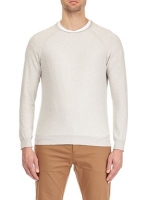 Debenhams  Burton - Cream fine knit jumper