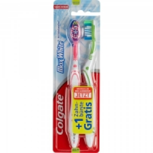 Colgate Toothbrush Max White Medium 2 Pack £1.19