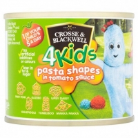 Poundstretcher  CROSSE AND BLACKWELL 4KIDS IN THE NIGHT GARDEN PASTA SHAPES 