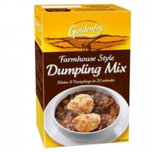 GOLDENFRY DUMPLING MIX 142G £0.39