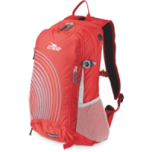 Offer Aldi Crane Red/Grey Bike Rucksack Aldi