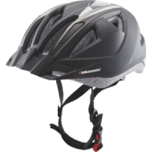 Adults Black/Silver Bike Helmet £9.99