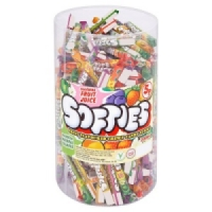 Softies Fruit Flavour Chewy Candy Sticks 200x6g