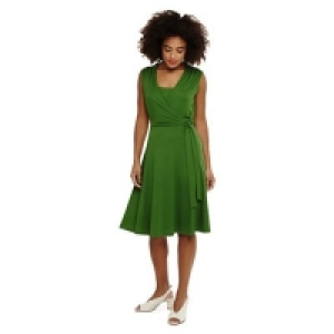 Phase Eight - Green wendelin wrap bodice dress