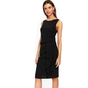 Wallis - Black ruffle shift dress £45.00