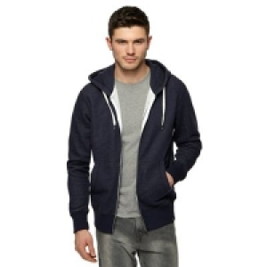 Red Herring - Navy zip through hoodie £24.00