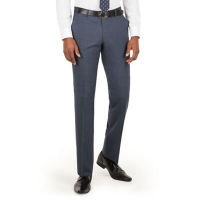 Debenhams  Ben Sherman - Slate blue textured slim fit kings suit trouse