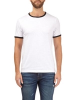 Debenhams  Burton - White and black ringer t-shirt