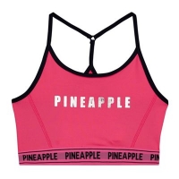 Debenhams  Pineapple - Girls pink mesh panel sports crop top