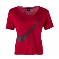 InterSport Nike Womens Sportswear Pink Graphic T-Shirt