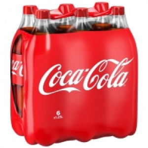 BMStores  Coca-Cola Regular Bottles 6 x 1.25L