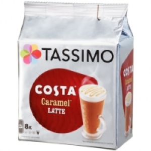 Tassimo Costa Coffee Pods 8pk - Caramel Latte &pound;3.99