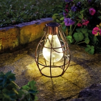 QDStores  Bright Garden Hanging Solar Eureka Firefly Lantern