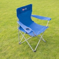 BMStores  Swiss Military Camping Chair - Blue