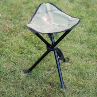 BMStores  Swiss Military Compact Tripod Chair - Khaki