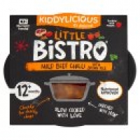 Asda Kiddylicious Little Bistro Mild Beef Chilli with Brown Rice 12m+