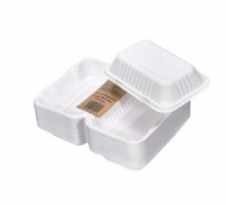 Bagasse Large Meal Box x 50