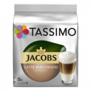 TASSIMO JACOBS LATTE MACCHIATO CLASSICO 8 PODS £3.49