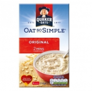 QUAKER OATS SO SIMPLE ORIGINAL 8 PACK £1.49