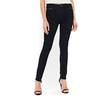 Debenhams  Wallis - Indigo studded pocket ellie skinny jeans