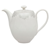 Debenhams  Denby - Monsoon Filigree Silver teapot