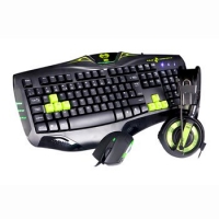 Scan  E-Blue Cobra PC Gaming Keyboard Mouse Headset Combo Bundle/K