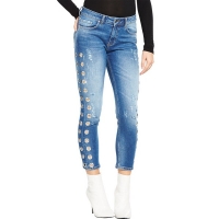 BargainCrazy  V by Very Unique Eyelet Side Detail Jeans