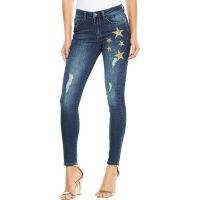 BargainCrazy  V by Very Ella High Waisted Star Embellished Jeans