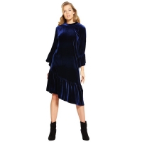 BargainCrazy  V by Very Velvet Asymetric Tunic Dress