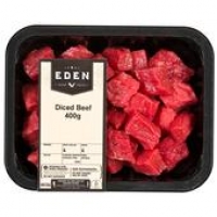 Ocado  Eden Lean Diced Beef Typically 5% Fat