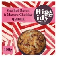 Ocado  Higgidy Smoked English Bacon & Mature Cheddar Quiche