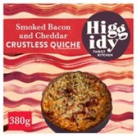 Ocado  Higgidy 6 Inch Smoked Bacon & Mature Cheddar Crustless Quiche