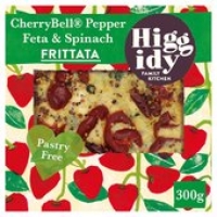 Ocado  Higgidy Spinach, Feta and Cherrybell Pepper Frittata