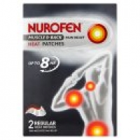Asda Nurofen Muscle & Back Pain Relief Regular Heat Patches Non-Medicated