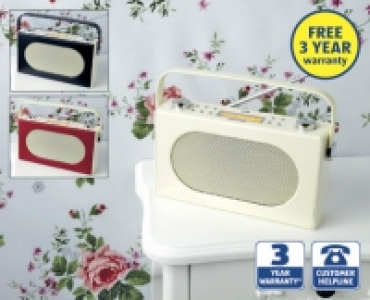 Aldi  Vintage Style DAB & FM Radio