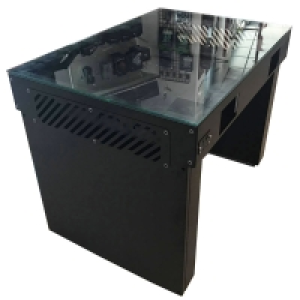 Overclockers Hydra Hydra Slim Desk Case - Black