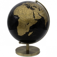 JTF  Globe Black & Gold Large