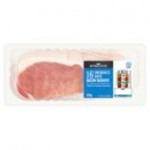 16 Unsmoked Back Bacon Rashers £2.30
