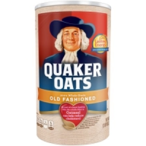 Quaker Old Fashioned Oats, 42 oz Canister £3.98