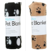 BigW  Brilliant Basics Pet Blanket - Assorted
