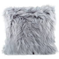 BigW  House & Home Faux Fur Cushion - Slate