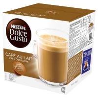 Makro  Nescaf Dolce Gusto Caf Au Lait Coffee Pods 16 Drinks