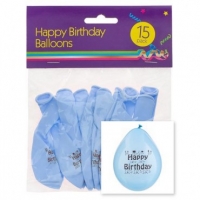 Poundland  Blue Balloons