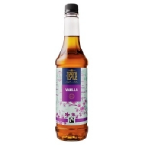Tate & Lyle Fairtrade Vanilla Syrup 750ml