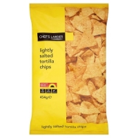 Makro  Chefs Larder Lightly Salted Tortilla Chips 454g