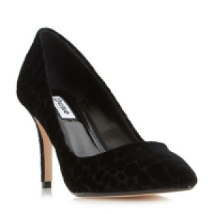 Dune - Black aisha high heeled court shoes