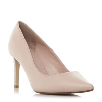 Debenhams  Dune - Light pink W abbigail wide fit pointed toe court sh