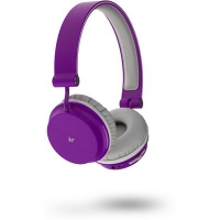 Debenhams  KitSound - Purple Metro over ear wireless bluetooth headph