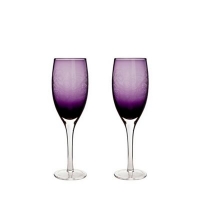 Debenhams  Denby - Set of 2 Cosmic white wine glasses