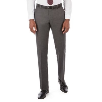 Debenhams  Racing Green - Charcoal pick and pick tailored fit suit trou